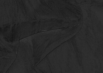 Indigo color cloth texture photo background. Natural textile material pattern cover. Pencil drawn sketch illustration, sketchy draft