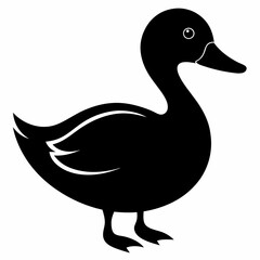 Duck Black silhouette