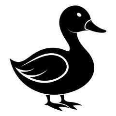 Duck Black silhouette