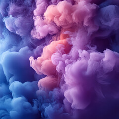 Obraz premium pink and purple smoke backdrop
