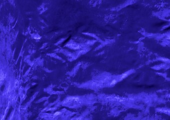 Deep blue painted wall background. Natural material photo, pattern cover