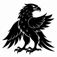 Eagle Black silhouette