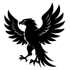Eagle Black silhouette