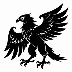 Eagle Black silhouette