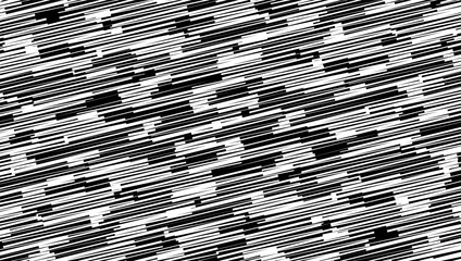 Black and white abstract geometric diagonal lines. Modern background for sport jersey, backgrounds and other. Vector Format Illustration 