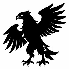 Eagle Black silhouette