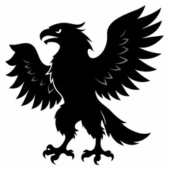 Eagle Black silhouette
