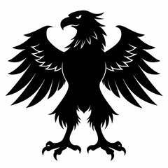 Eagle Black silhouette