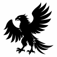 Eagle Black silhouette