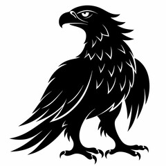 Eagle Black silhouette