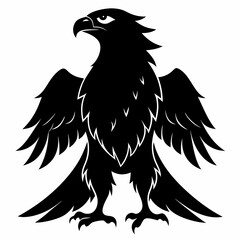 Eagle Black silhouette