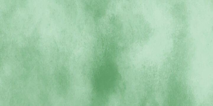 abstract Elegant dark green background with mottled vintage texture in old fancy background design, green color, watercolor background.
