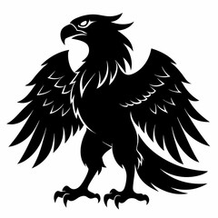 Eagle Black silhouette