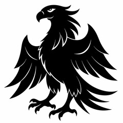 Eagle Black silhouette
