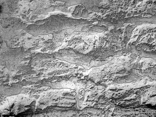 Old brick wall pattern close view background, stone texture surface. Pencil drawn sketch illustration, sketchy draft