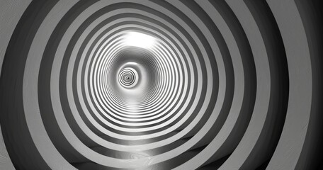 Obraz premium A Mesmerizing Spiral Illusion