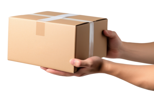 PNG Box cardboard holding carton.