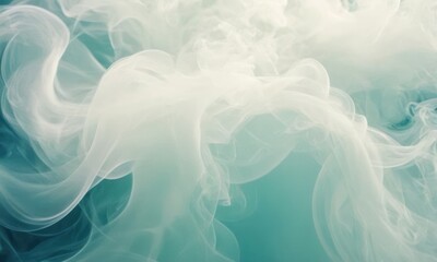 Fototapeta premium Abstract smoke color waves background. Generative AI