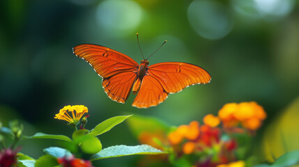 butterfly on flower