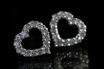 Diamond earrings