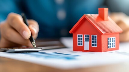 Fototapeta premium Infographic detailing property insurance coverage and assessment steps, property insurance, infographic