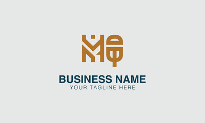 MQ M mq initial logo | initial based abstract modern minimal creative logo, vector template image. luxury logotype logo, real estate homie logo. typography logo. initials logo