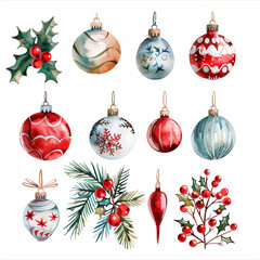 クリスマス、冬、雪の水彩イラスト
Generative AI 