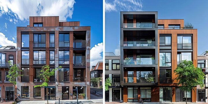 Apartment complex can also hold condominiums