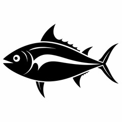 Tuna Black silhouette