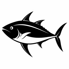 Tuna Black silhouette