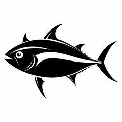 Tuna Black silhouette