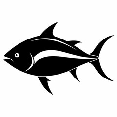 Tuna Black silhouette