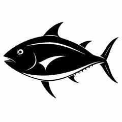 Tuna Black silhouette