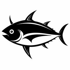 Tuna Black silhouette
