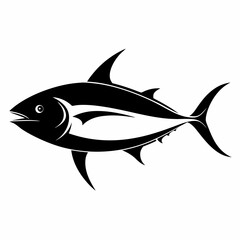 Tuna Black silhouette