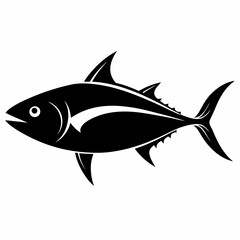 Tuna Black silhouette