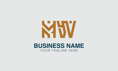 MW M mw initial logo | initial based abstract modern minimal creative logo, vector template image. luxury logotype logo, real estate homie logo. typography logo. initials logo