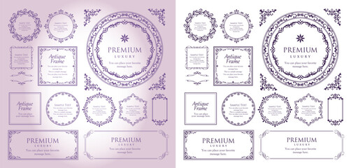 ハロウィンフレームセット