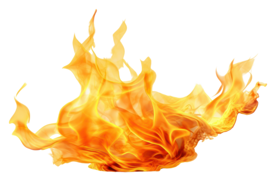 PNG Fire white background misfortune explosion.