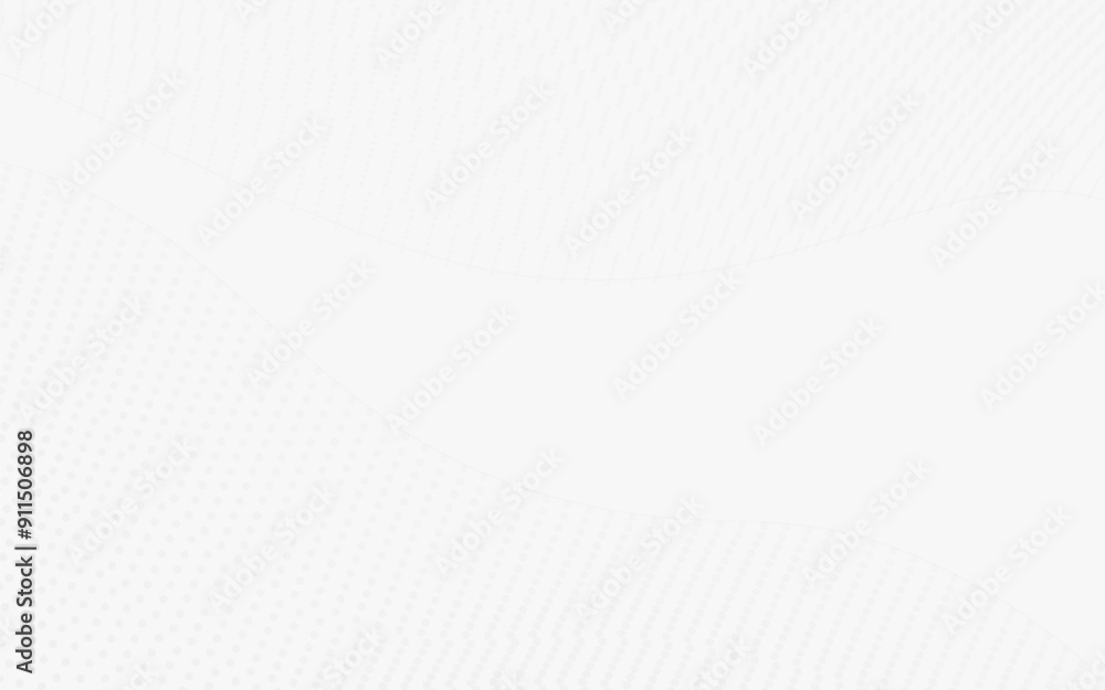 Poster minimalistic white background with soft, flowing wave patterns, ideal for a clean and modern design 