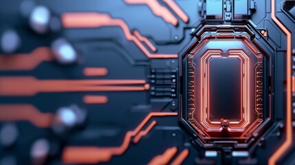 AI-powered future, digital networks, futuristic architecture, holographic interfaces