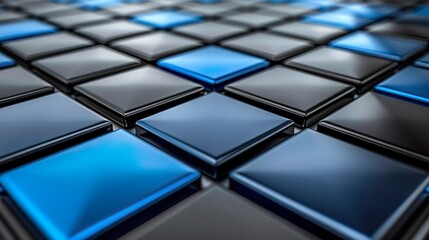 Fondo abstracto 3d formado por cubos geométricos. 