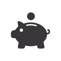 Piggy bank icon
