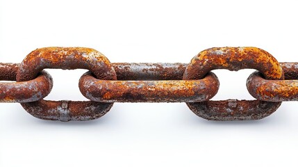 Fototapeta premium rusty metal chain