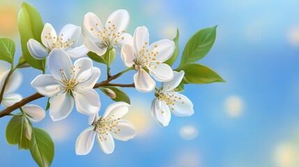 Obraz premium beauty flower blooming, nature background