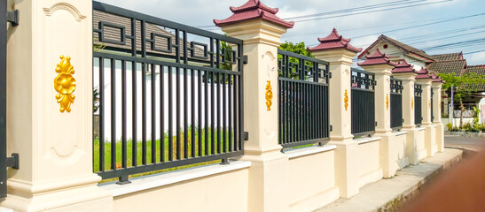 Obraz premium yard fence
