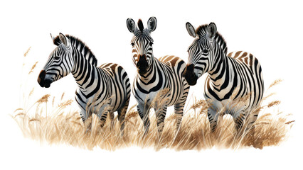 Fototapeta premium Wildlife animal mammal zebra.