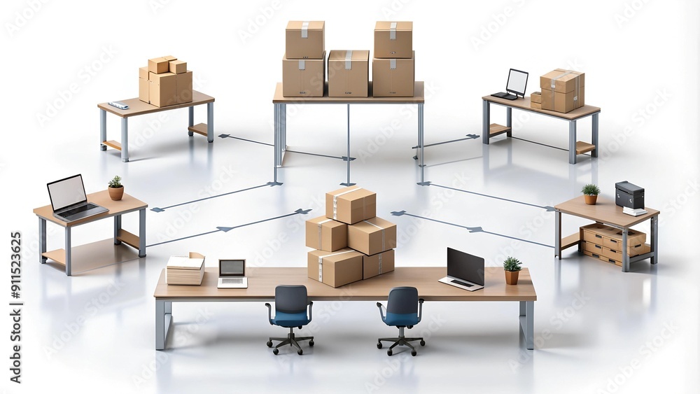 Poster e-commerce and amazon fba: a seamless workflow from home ai generated