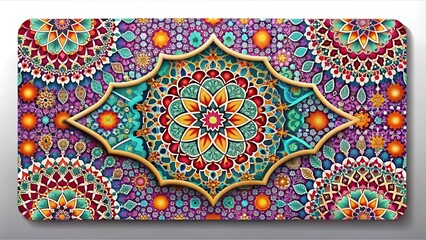 Eid Mubarak Gift Card: A Tapestry of Celebration  AI generated