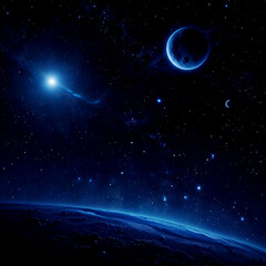 Fototapeta premium Pictures Space Background